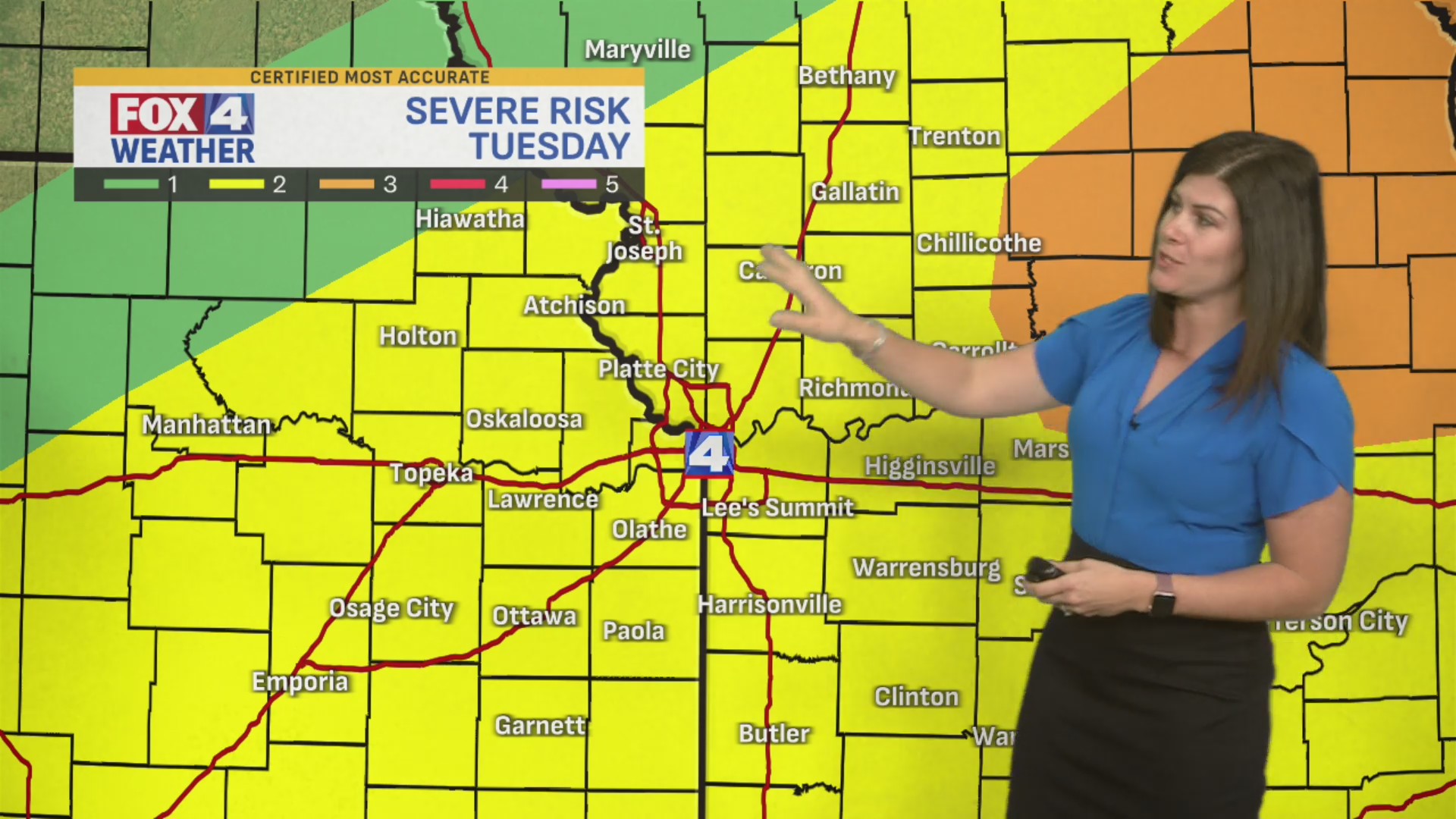 FOX4 Forecast: Record warmth to start week! – FOX 4 Kansas City WDAF-TV ...
