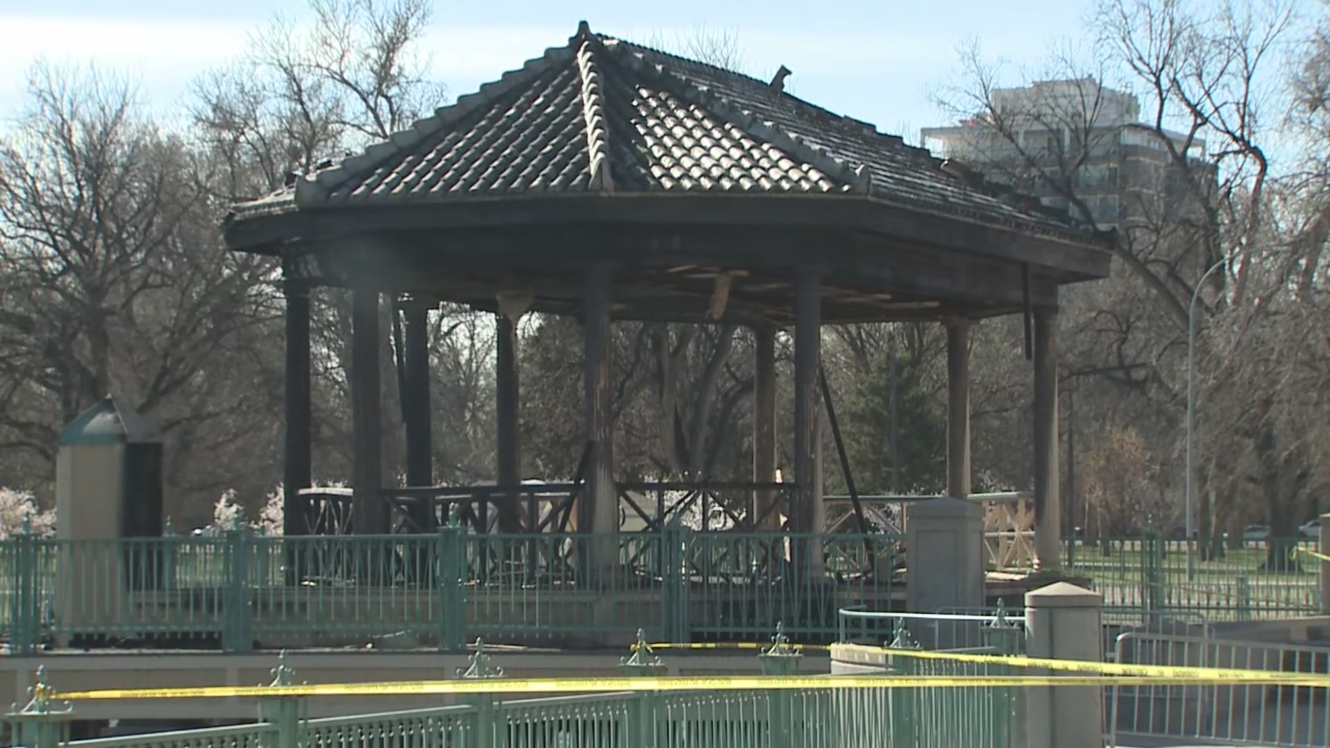 Denver City Park bandstand destroyed in early morning fire – FOX31 Denver