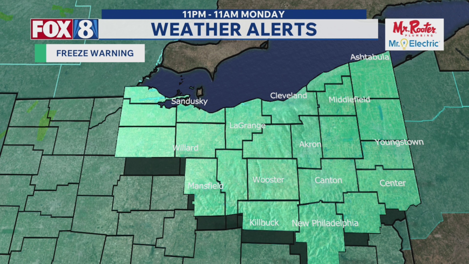 Freeze Warning for Northeast Ohio: What to know – Fox 8 Cleveland WJW