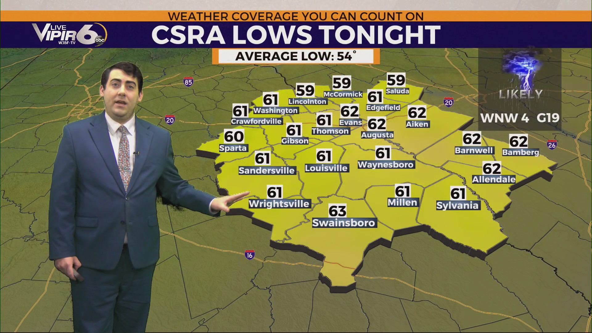 Beneficial rain, cooler temperatures on tap the next few days – WJBF