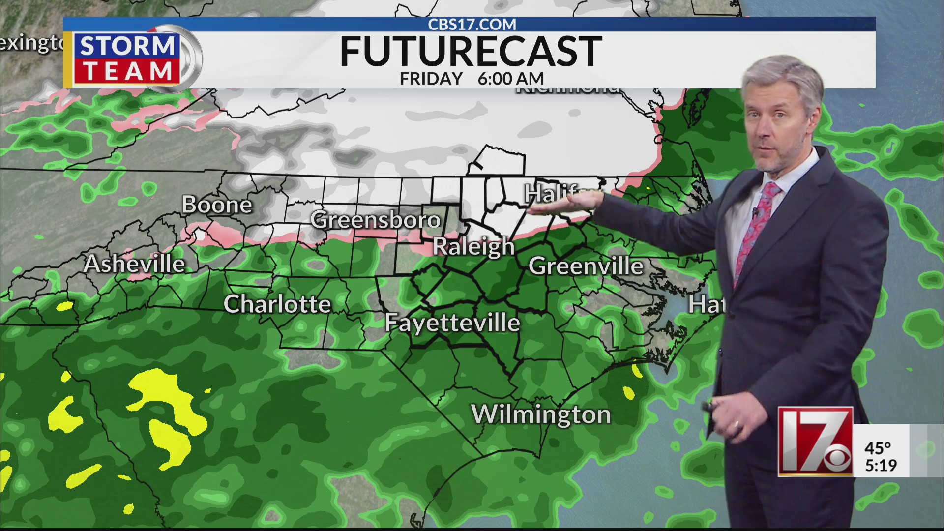 First winter storm of season possible Friday for central NC – CBS17.com