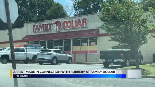 Man in police custody after late-night Family Dollar armed robbery