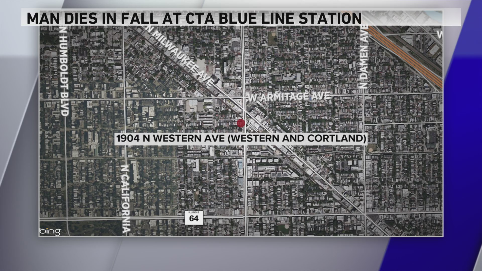 Man dies after falling from stairs at CTA Blue Line platform in Logan ...