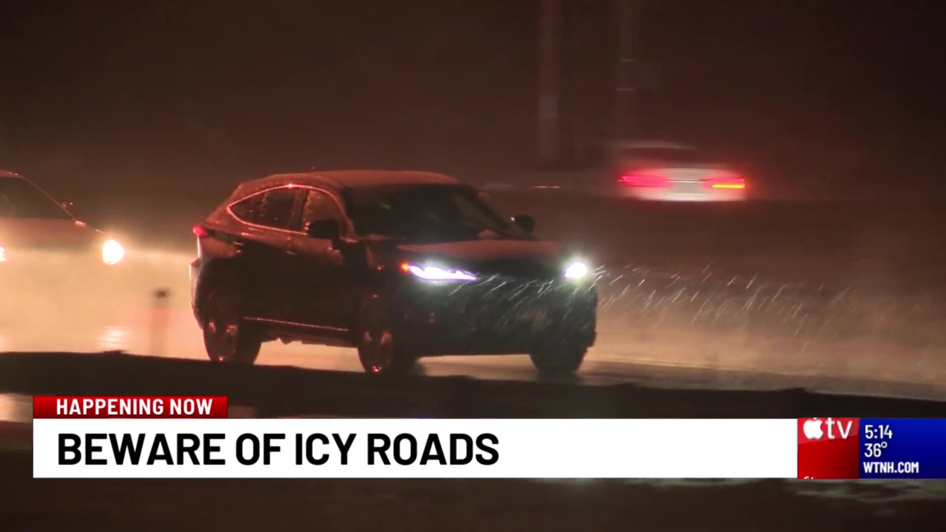 Beware of slick, icy Connecticut roads Wednesday morning – WTNH.com