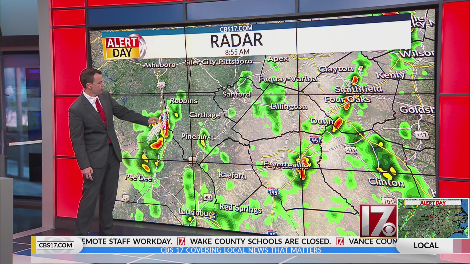 Tornado watch issued in central NC: NWS – CBS17.com