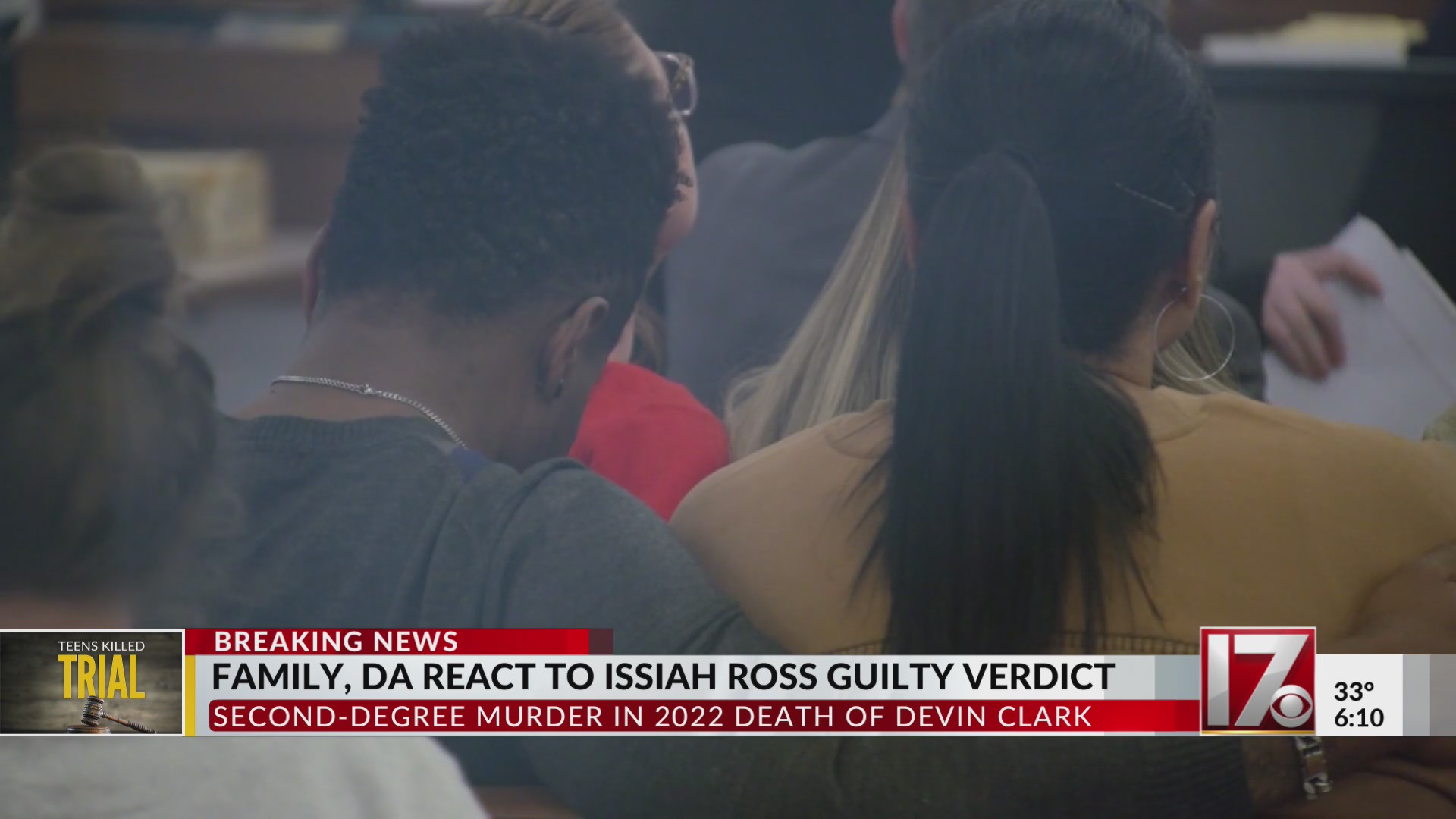Family, DA react to guilty verdict in Issiah Ross trial – CBS17.com