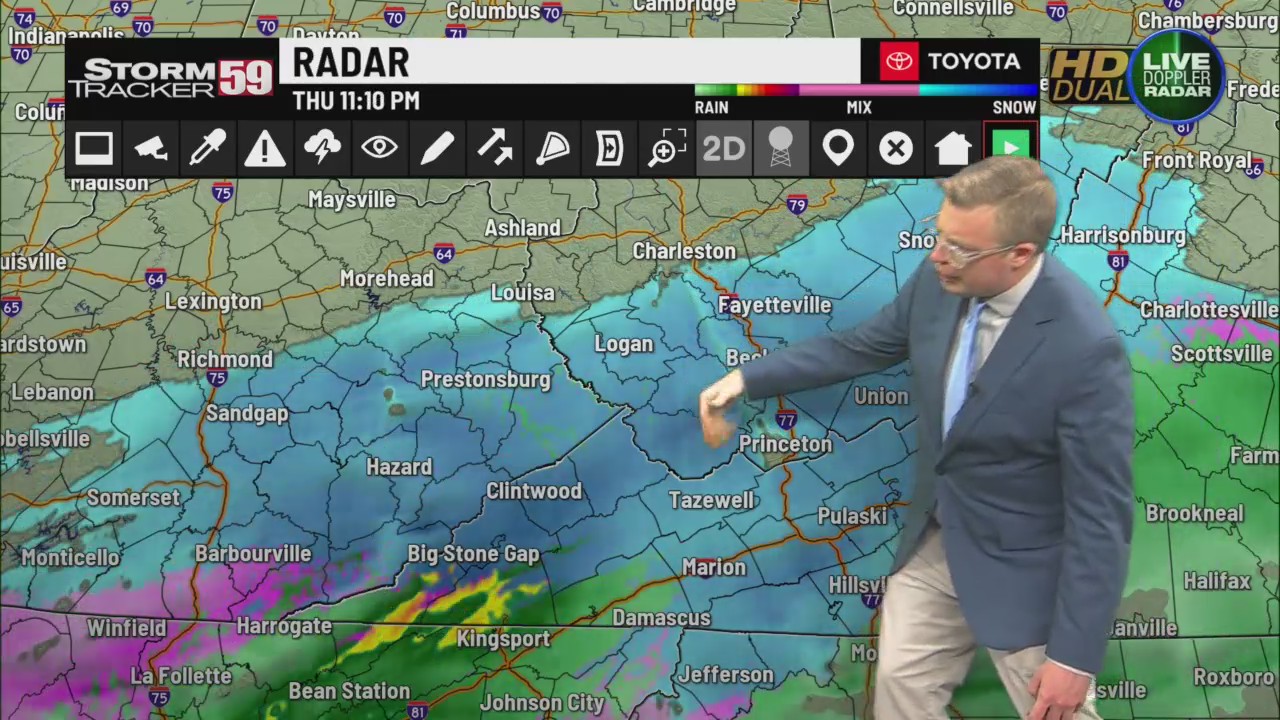 Heavy snow arrives tonight – here’s how much snow you can expect – WVNS