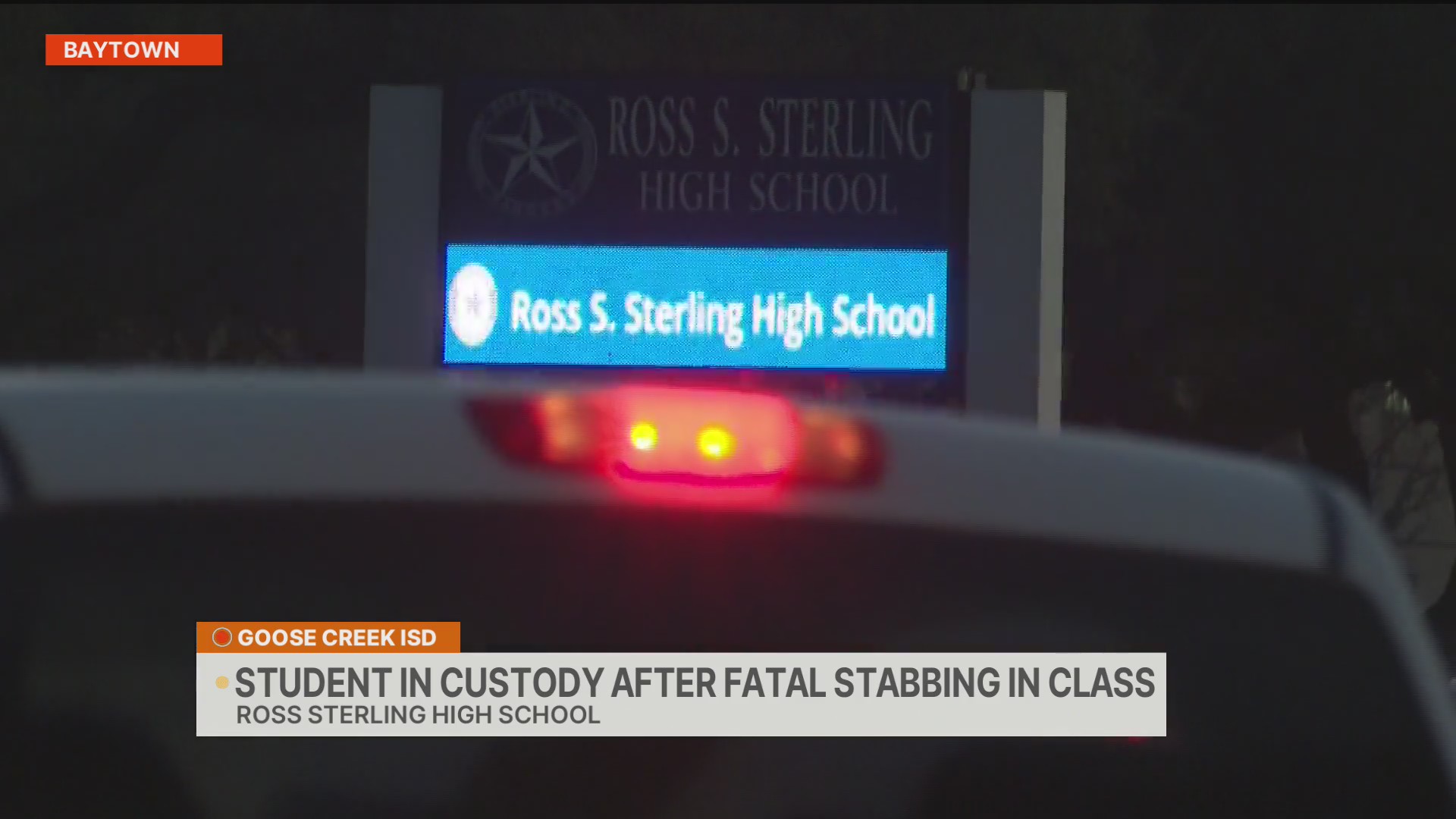 Student dies after stabbing during fight at Baytown Sterling HS – CW39 ...