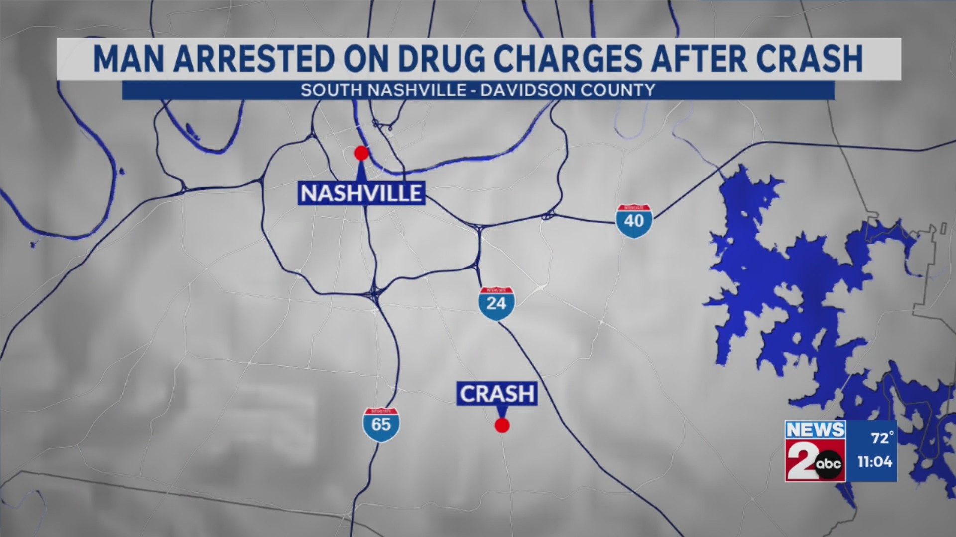 Man charged after crash in South Nashville – WKRN News 2