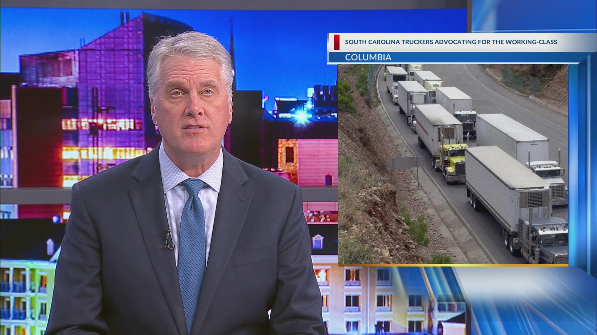 Truckers to blast horns outside SC Statehouse Wednesday – WCBD News 2