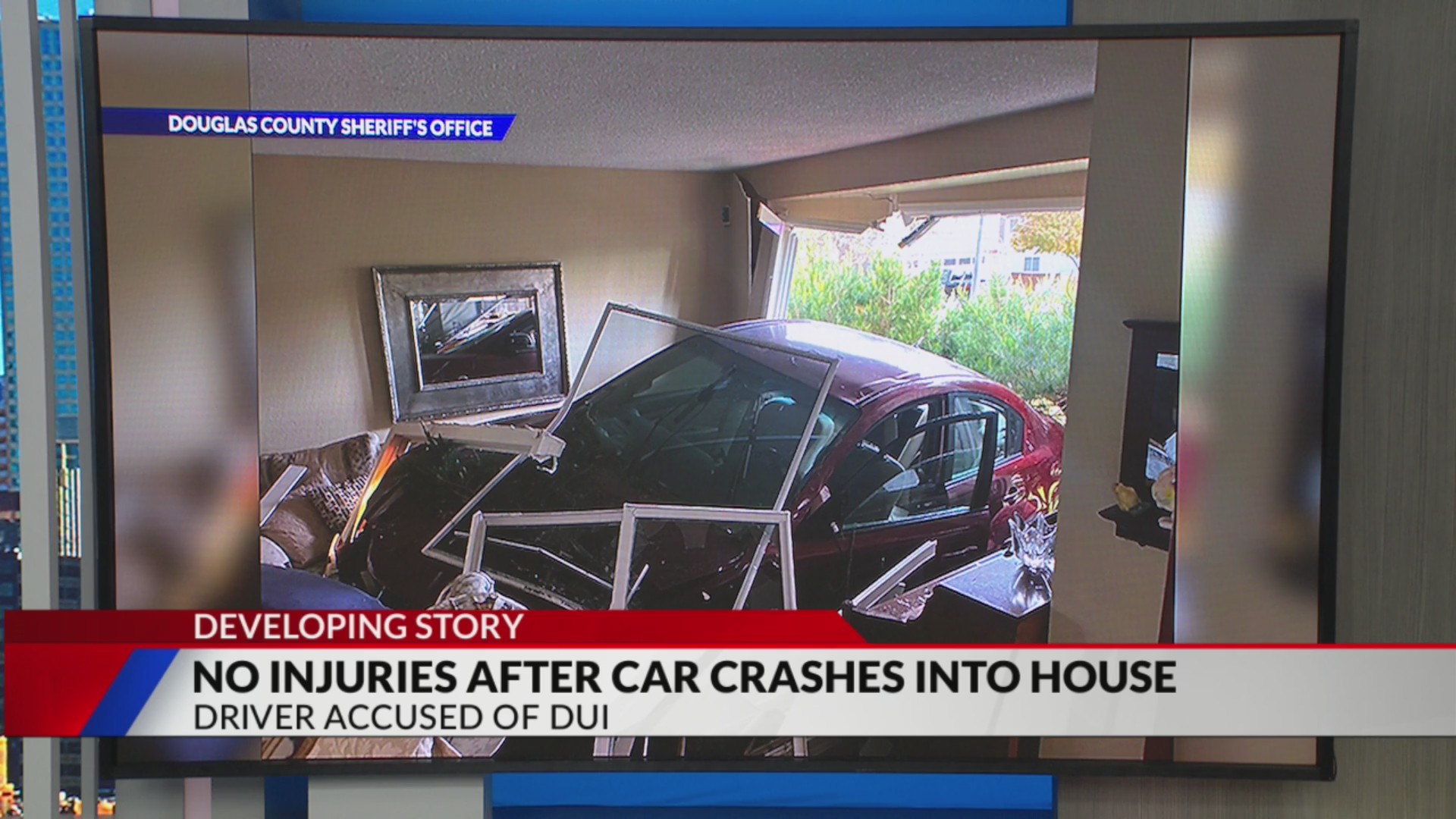 Suspected DUI driver crashes into Highlands Ranch home – FOX31 Denver