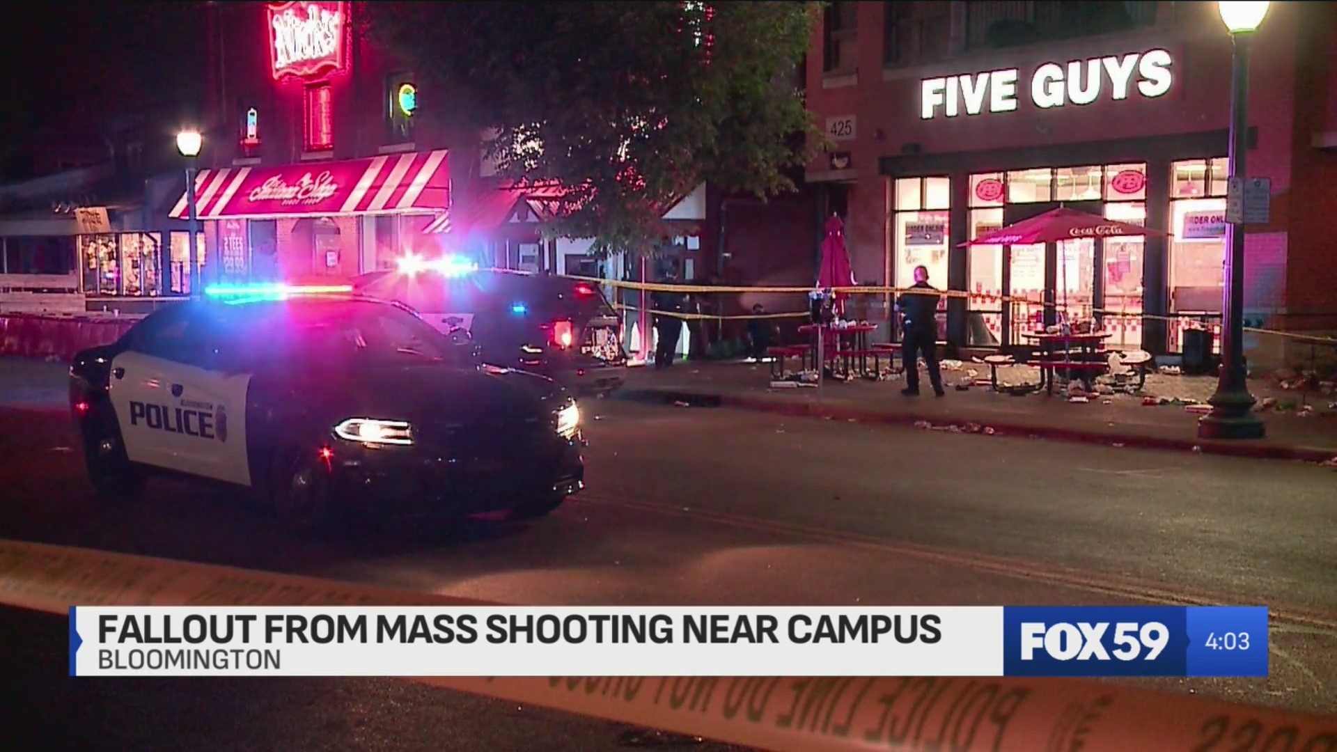 5 injured in shooting on Kirkwood Avenue in Bloomington – Fox 59