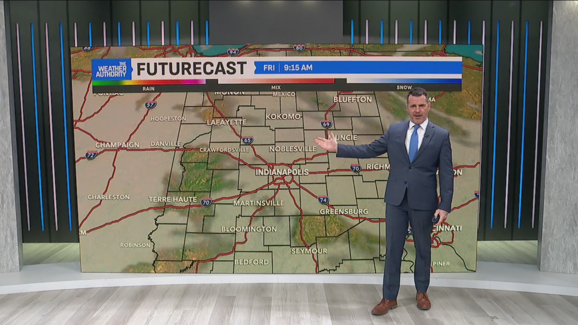 Snow falls overnight across central Indiana – Fox 59