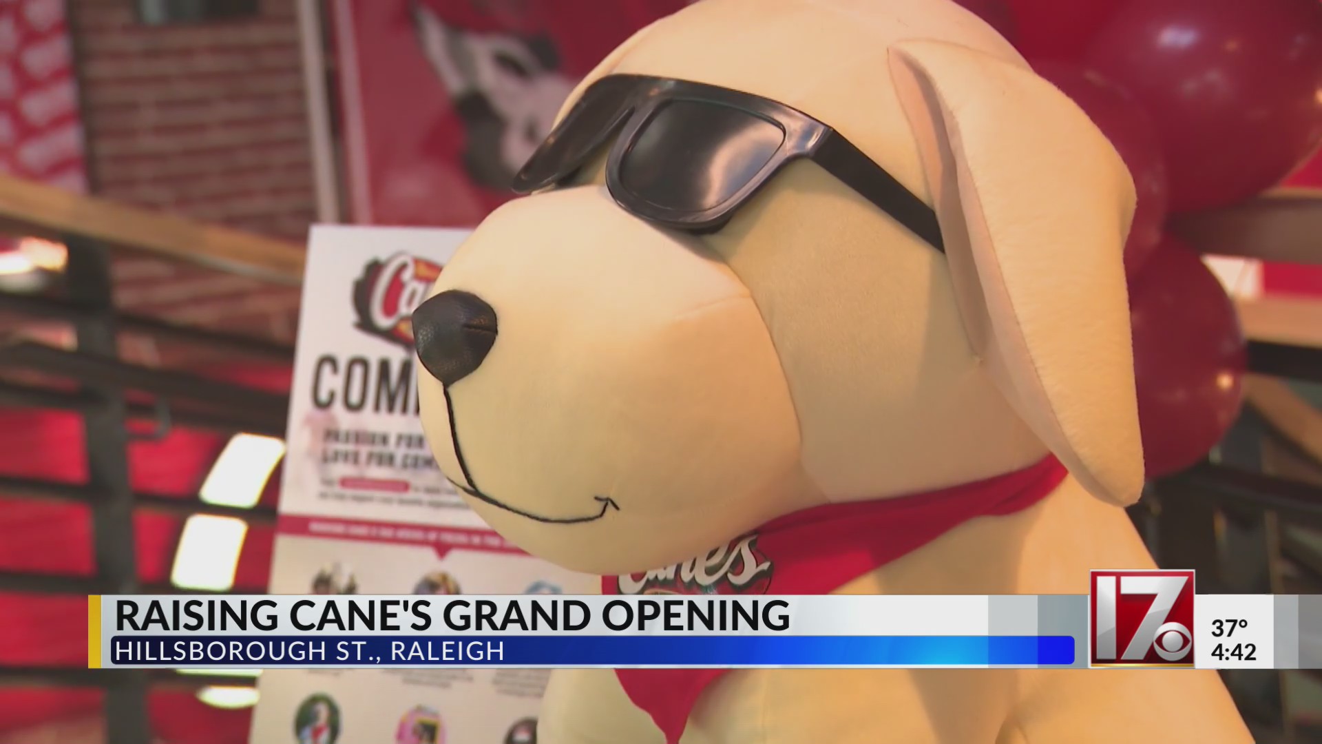 Raising Cane’s grand opening in Raleigh – CBS17.com