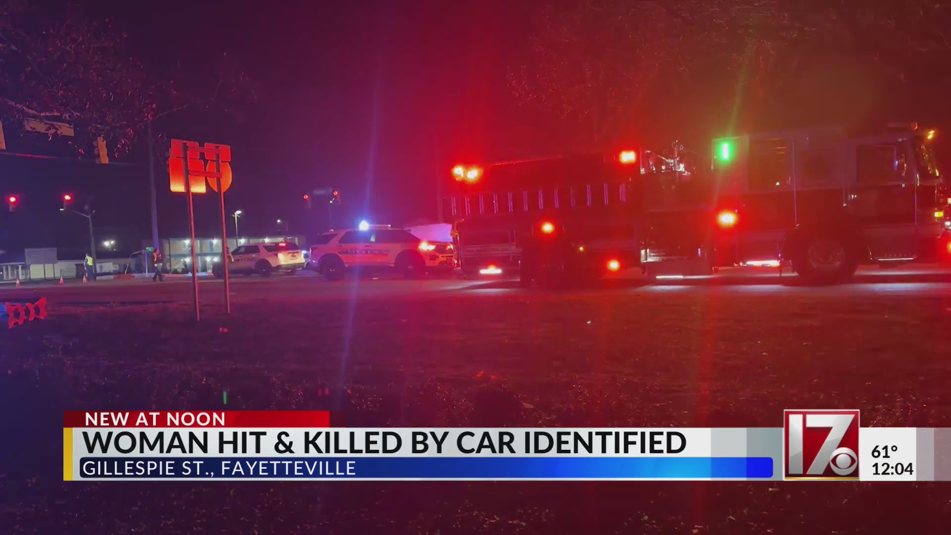 Woman hit and killed by car in Fayetteville identified – CBS17.com