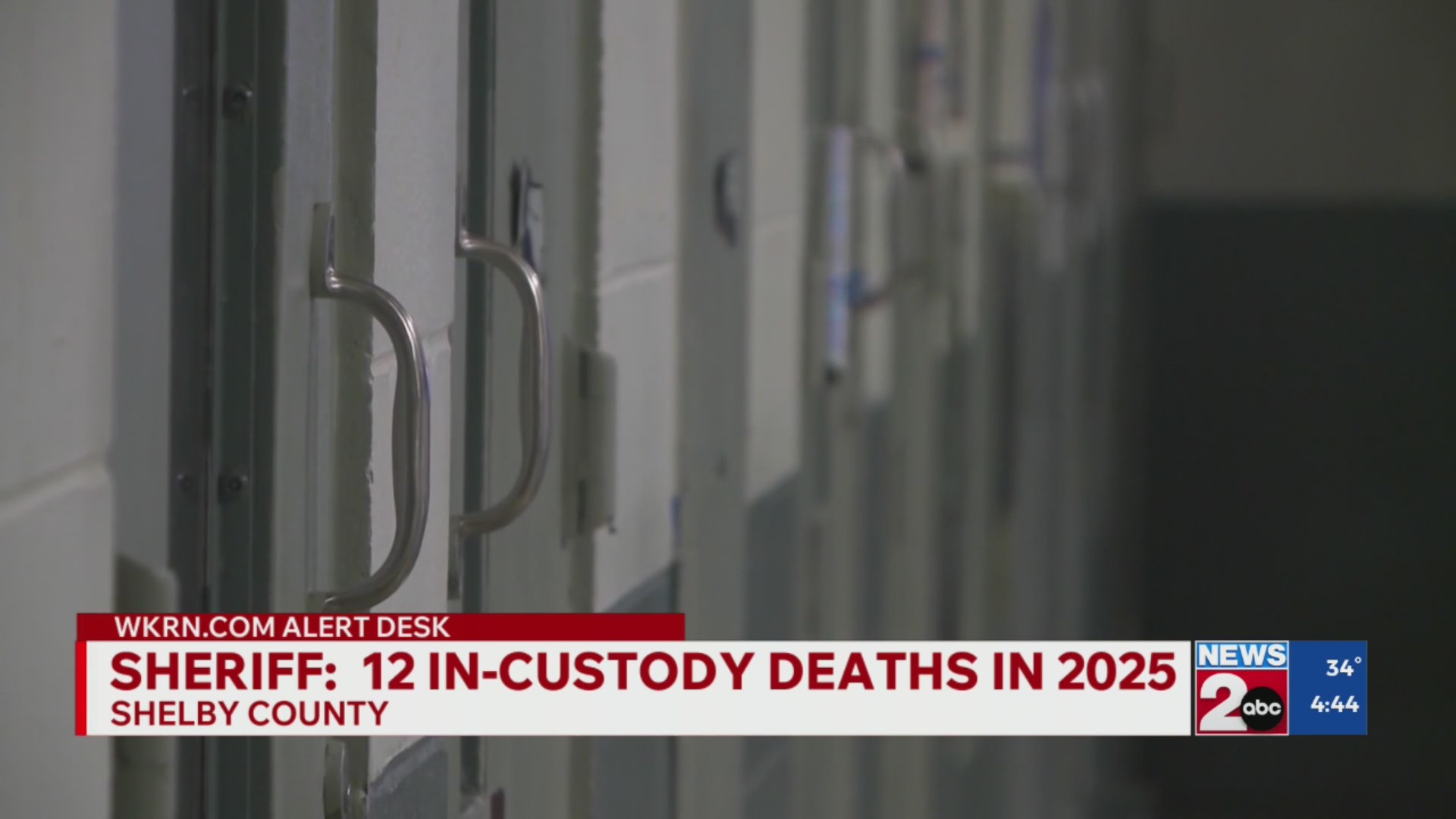12 deaths in Shelby County Sheriff custody in 2025 – WKRN News 2