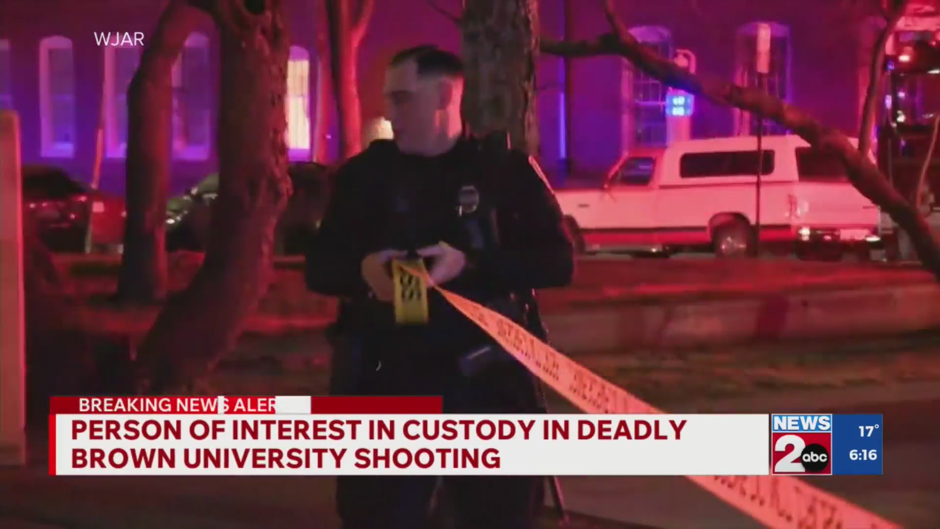 Person of interest in custody in deadly Brown University shooting ...