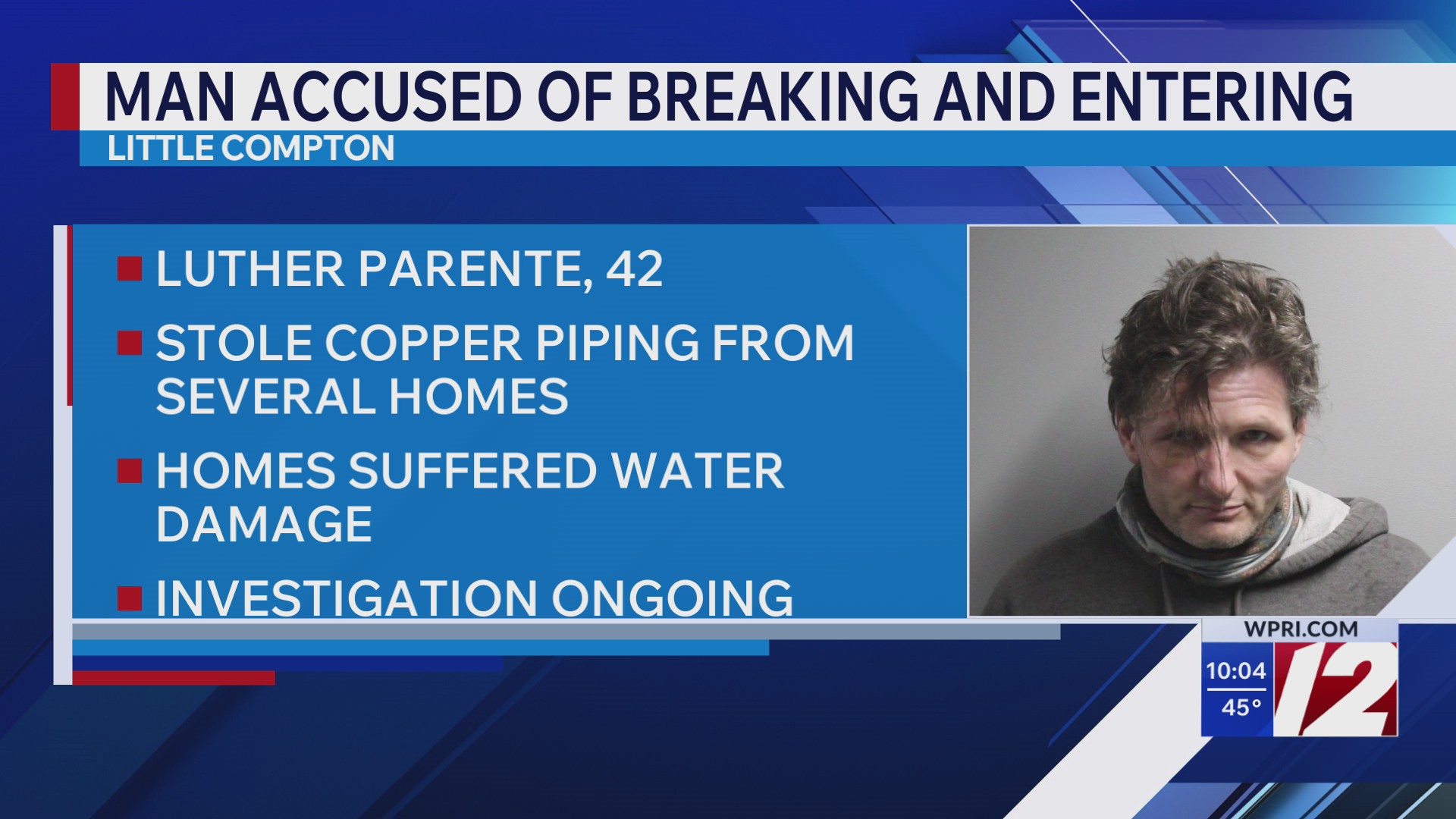 Man accused of stealing copper piping from RI homes – WPRI.com