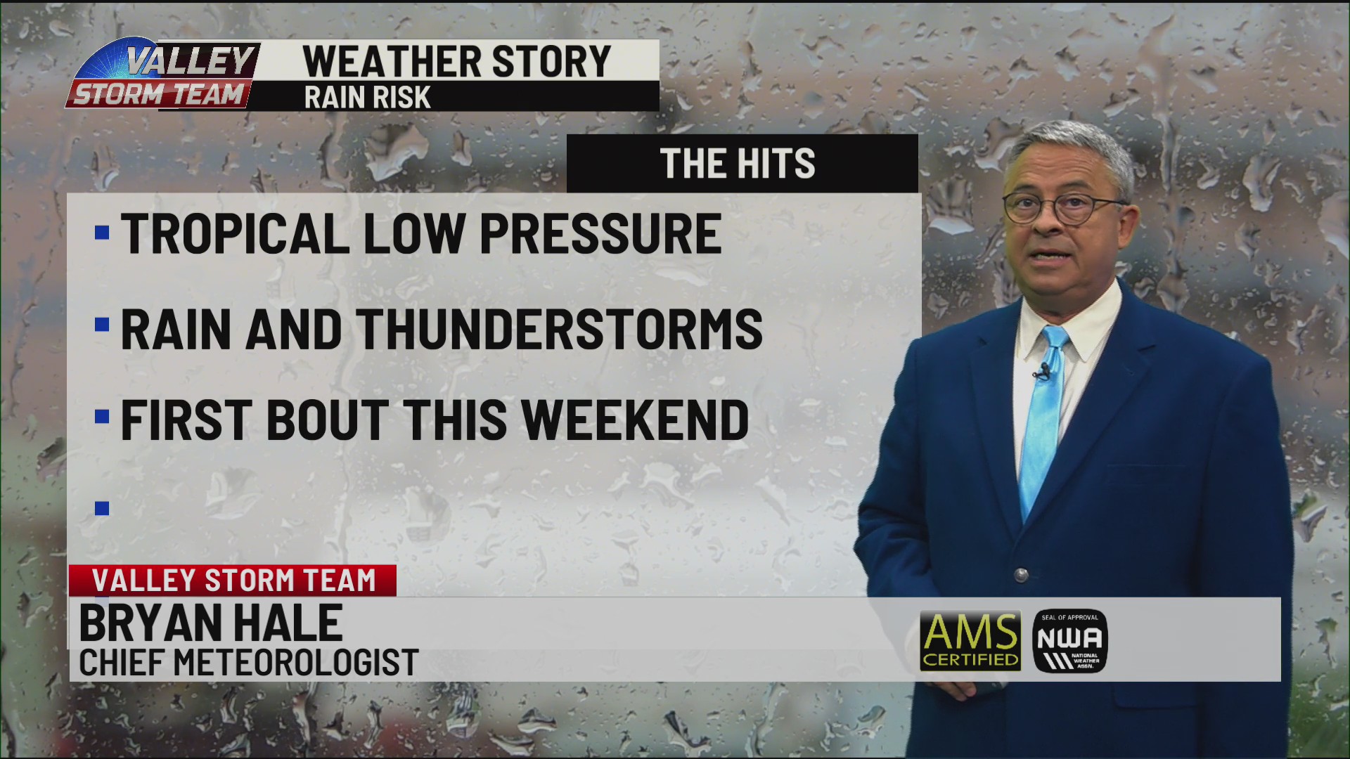 Valley Weather: Rain Risk