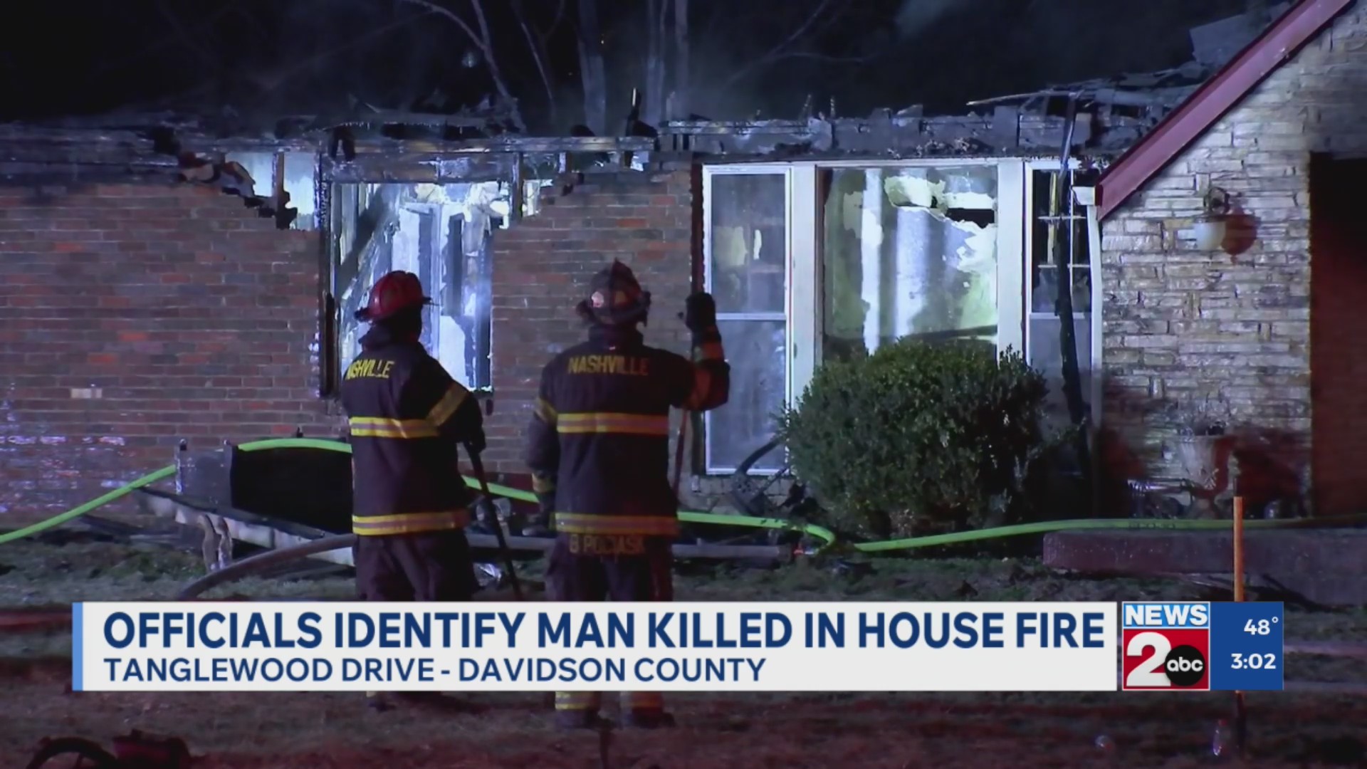 Officials identify man killed in Davidson County house fire – WKRN News 2