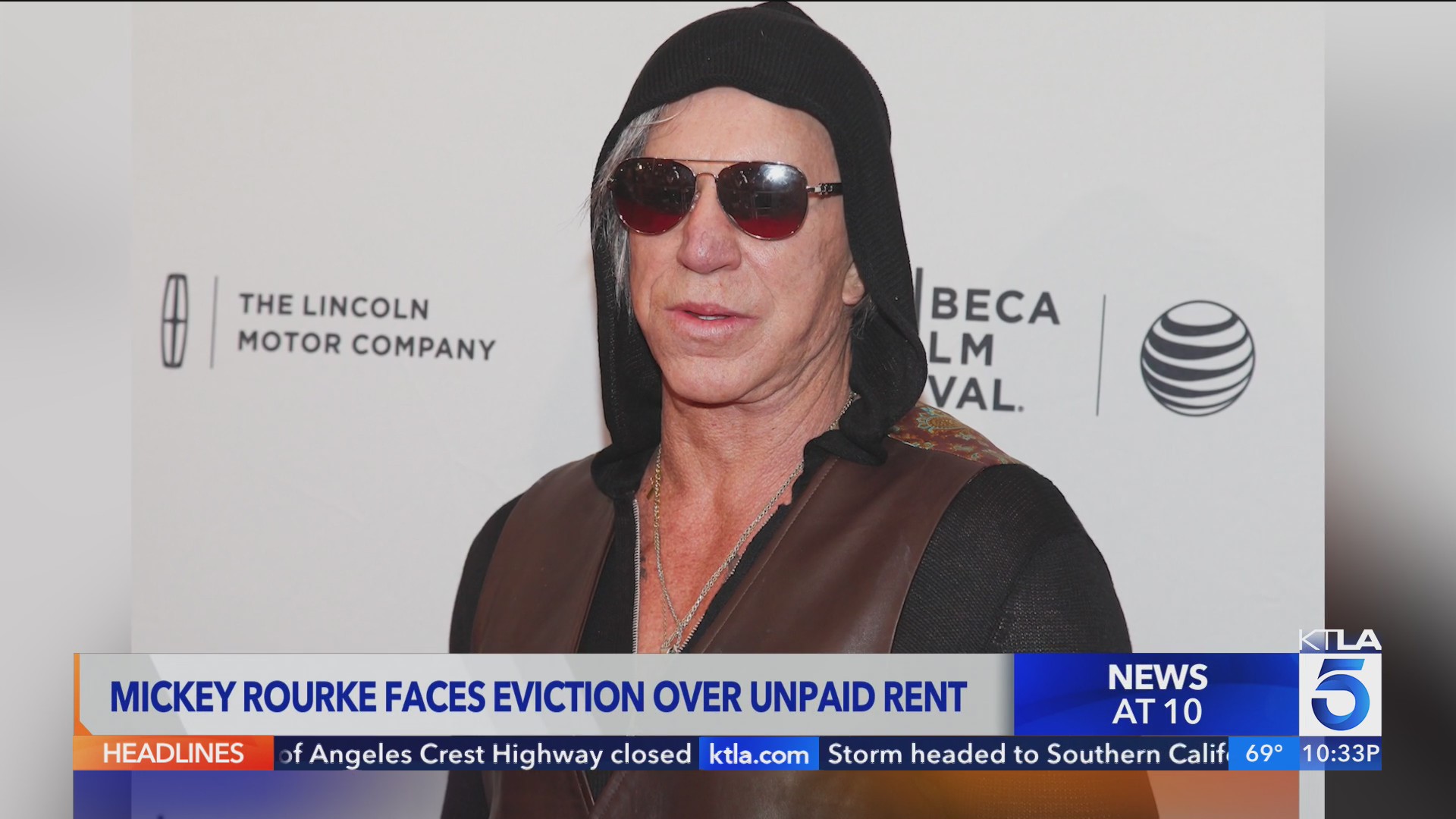 Micky Rourke Home Actor Mickey Rourke facing eviction from L.A. home – NEWS10 ABC