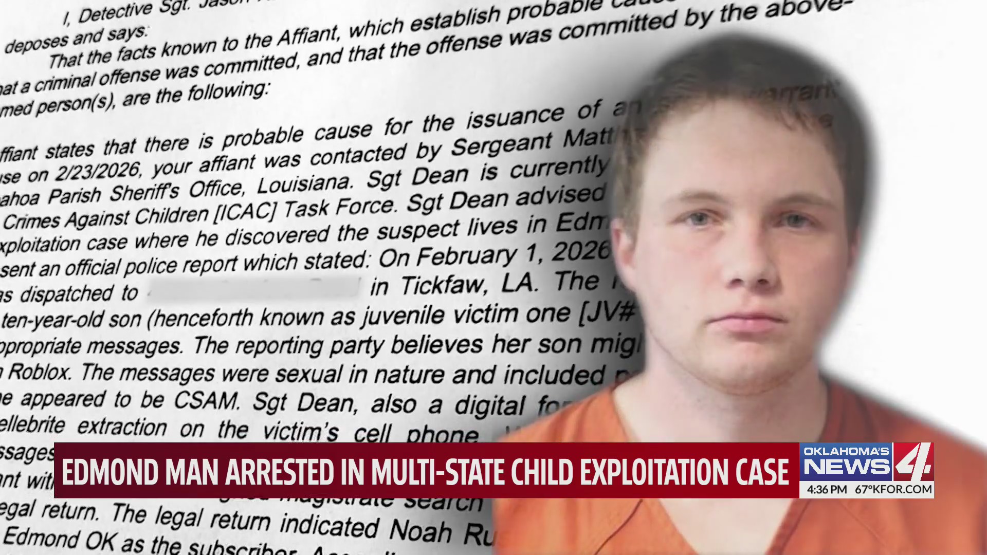 Edmond man arrested in multi-state child exploitation case – KFOR.com ...