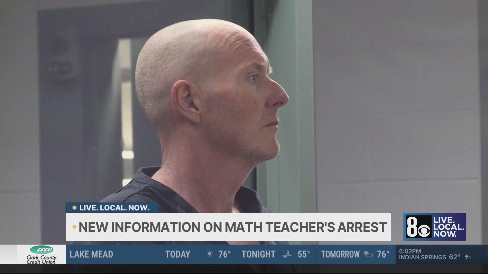 Las Vegas math teacher accused of sending explicit videos to 13-year ...
