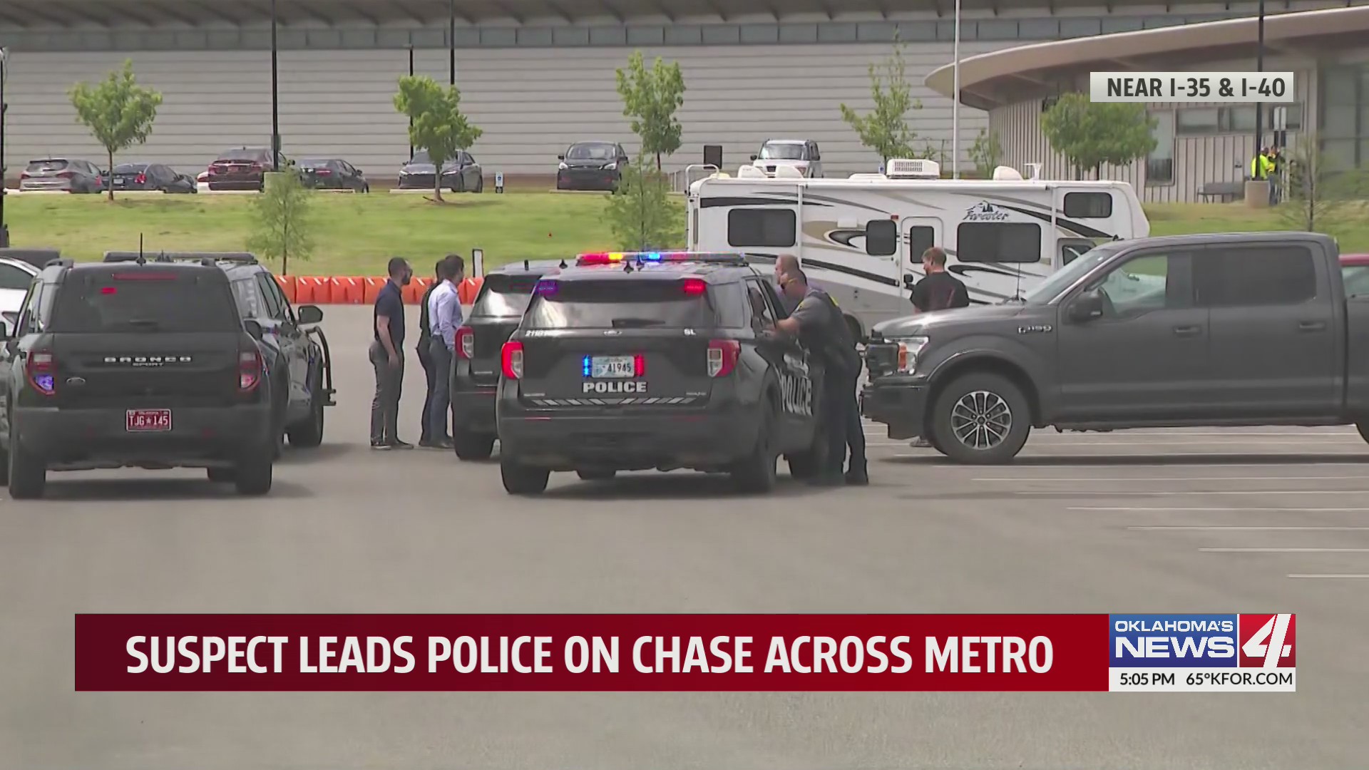 Suspect leads police on chase across metro – KFOR.com Oklahoma City