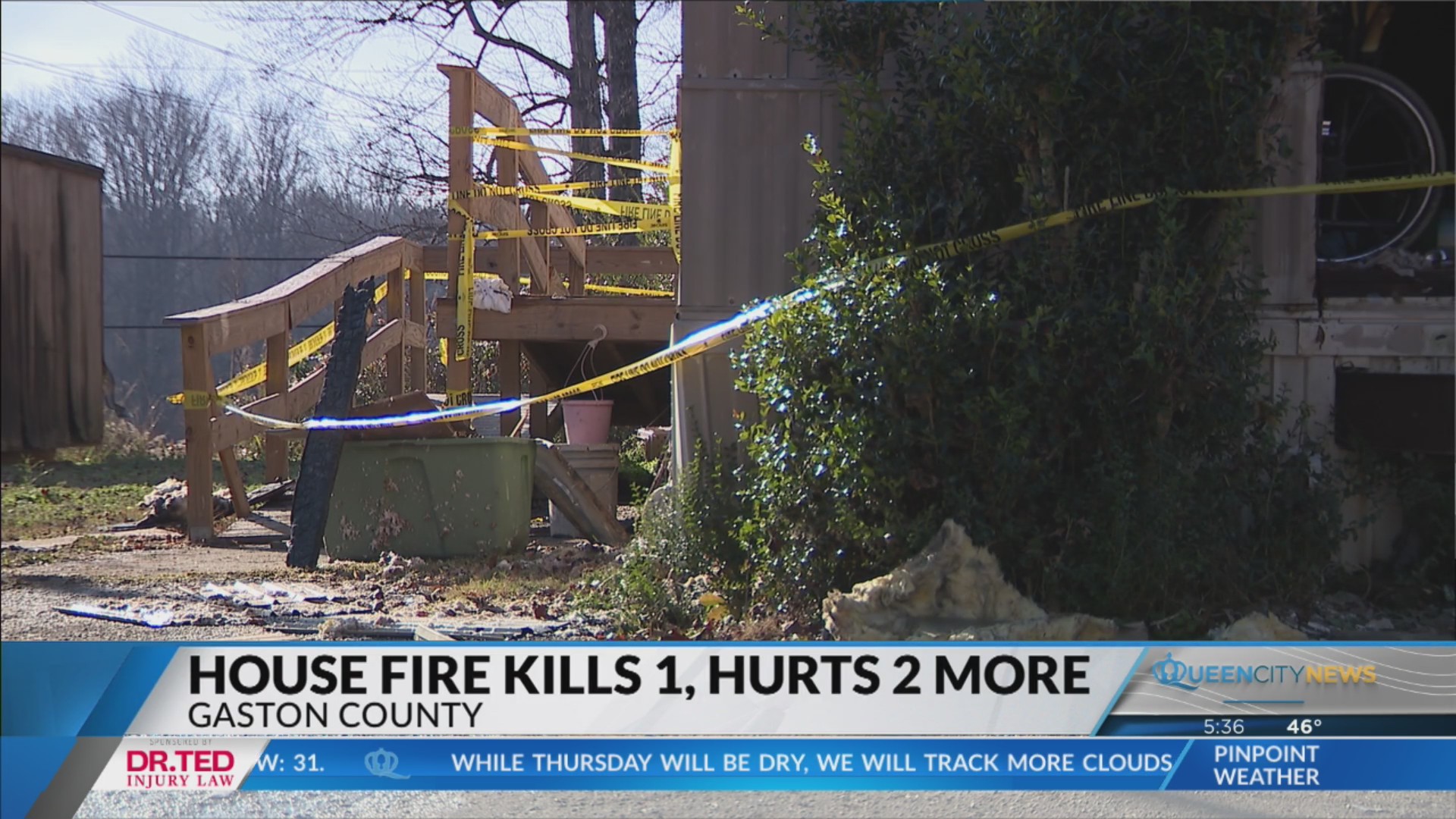 Gaston County house fire kills one, injures two more – Queen City News