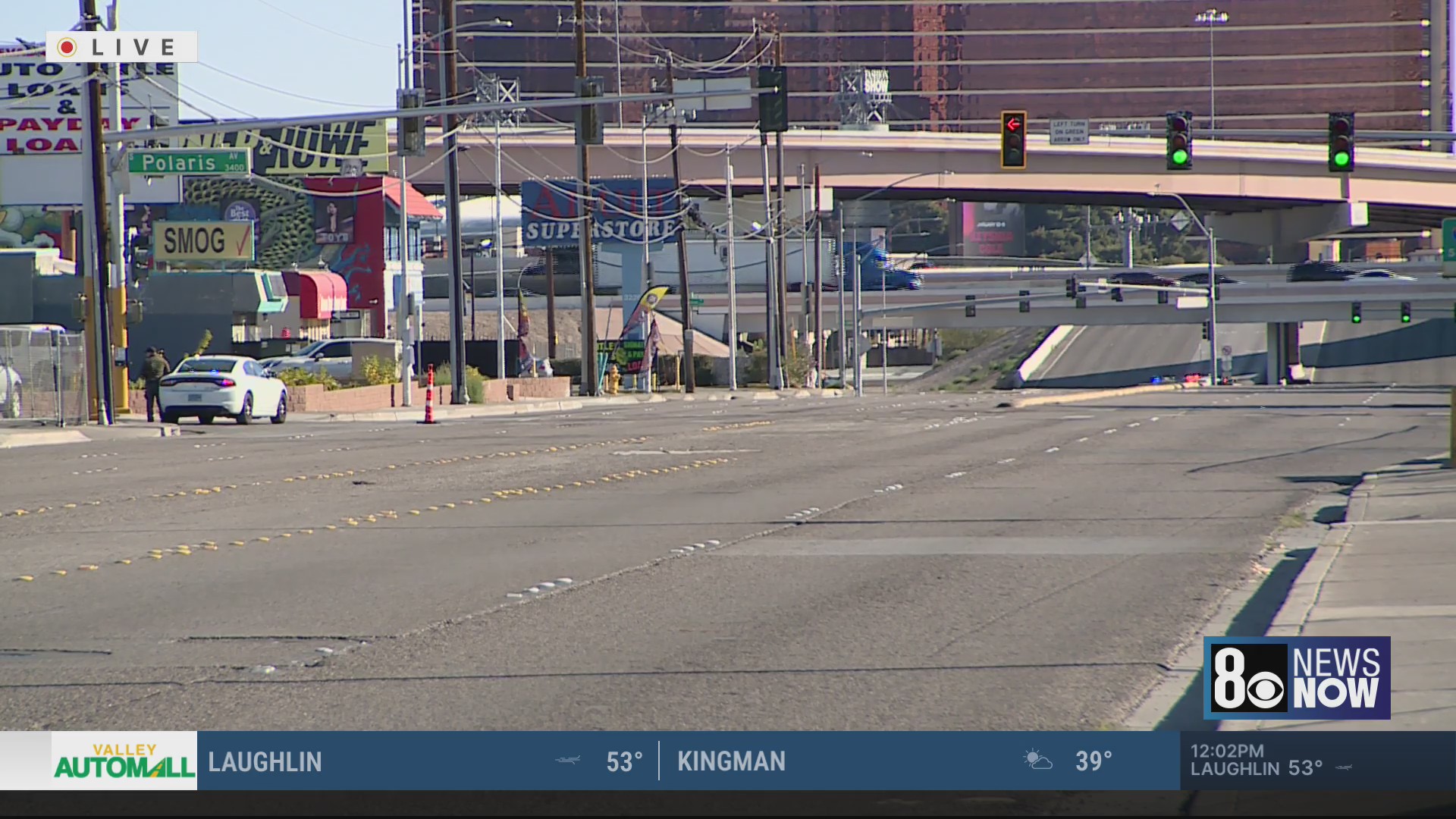 Deadly crash closes Las Vegas freeway ramp near Spring Mountain