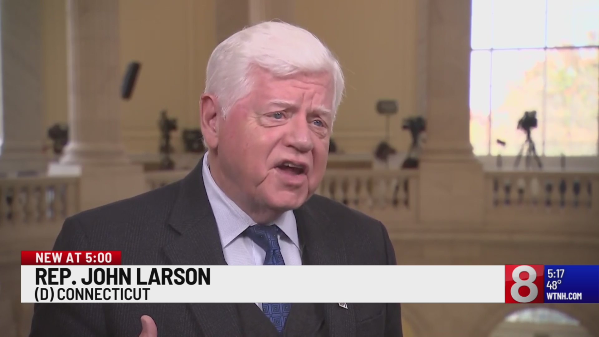 Rep. John Larson reacts to vote to end shutdown – WTNH.com