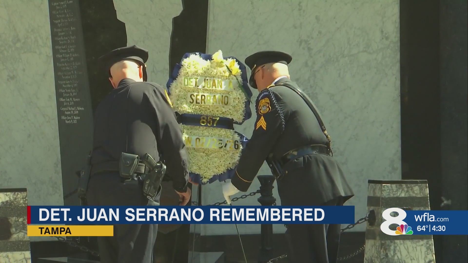 TPD Detective honored after being killed in the line of duty 20 years ...