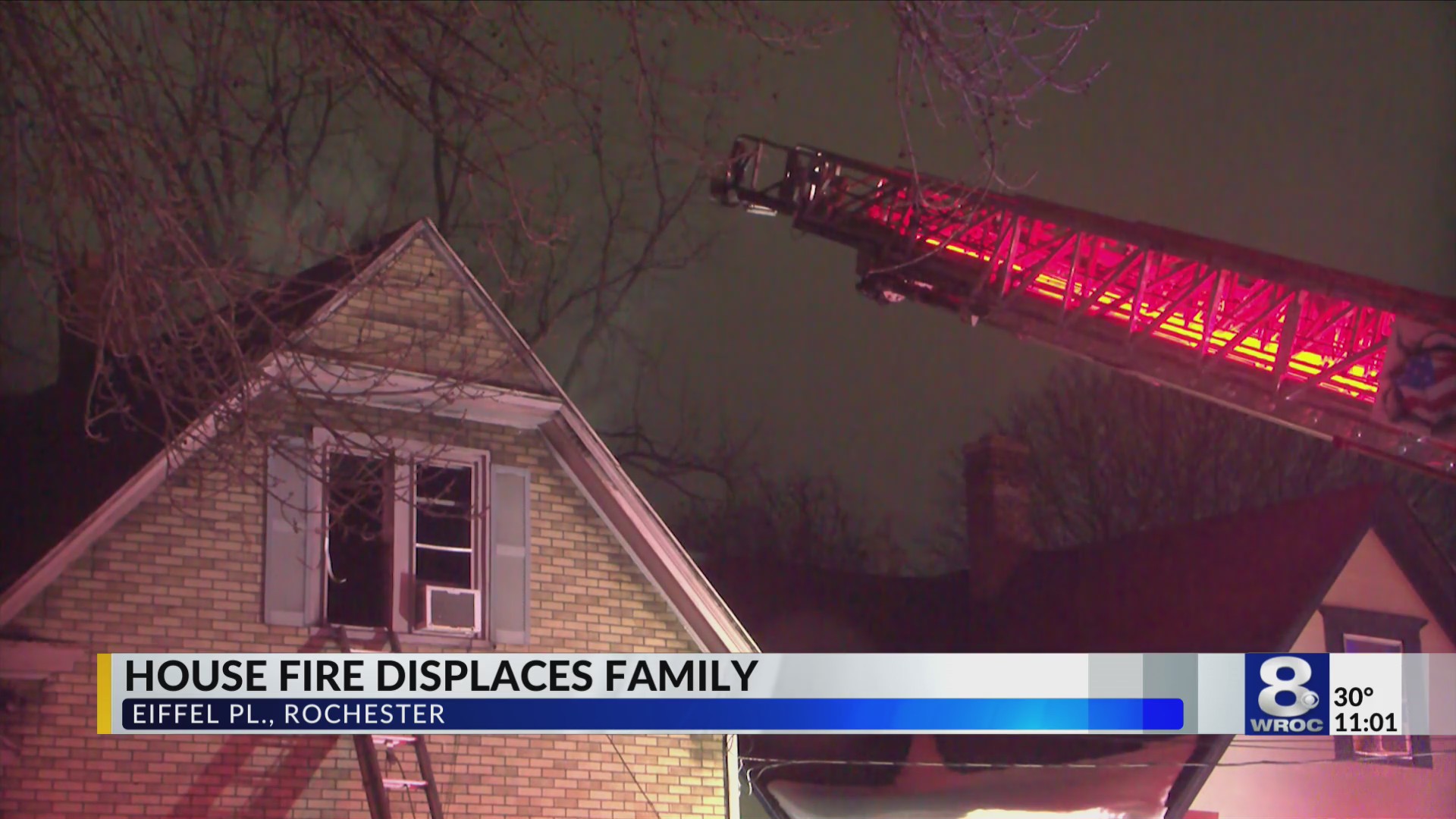 Family displaced by house fire on Eiffel Place in Rochester ...