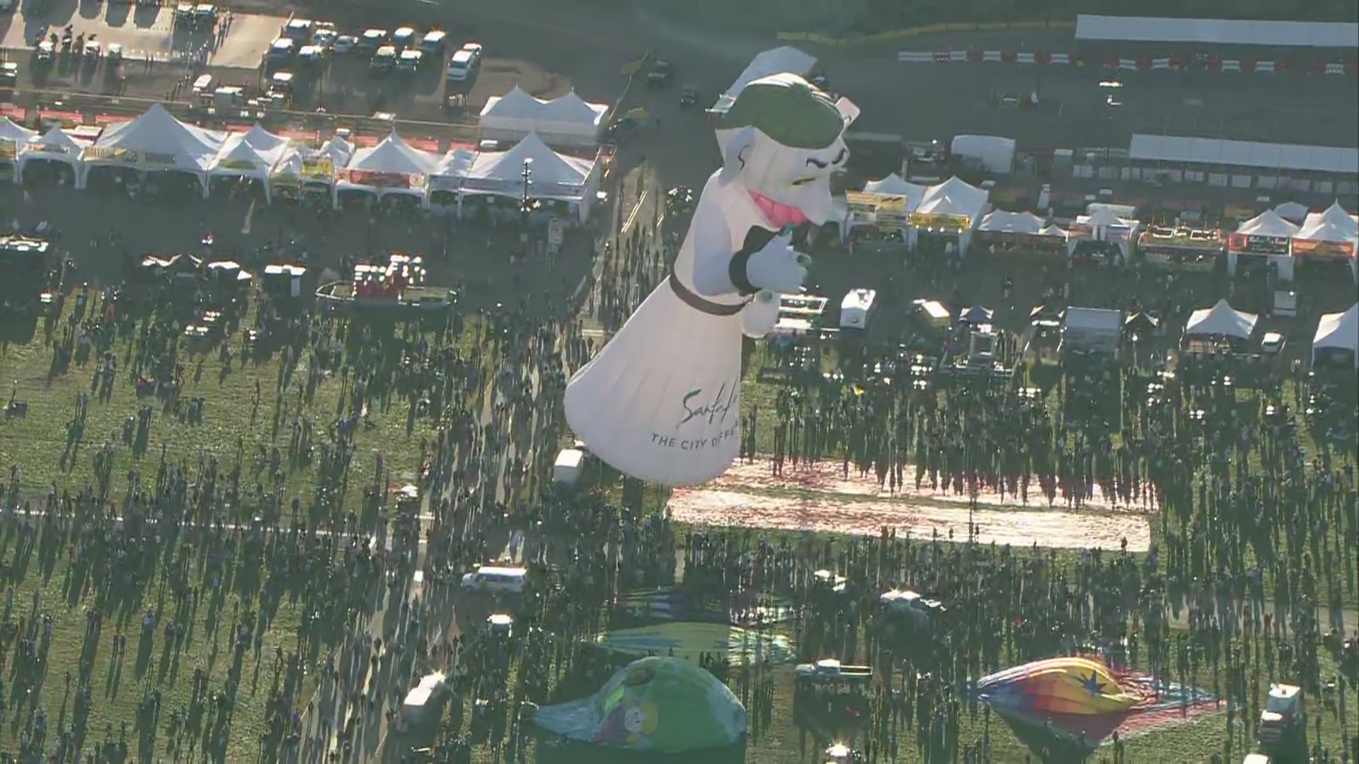 Zozobra is getting ready to join balloons in the sky at Balloon Fiesta ...