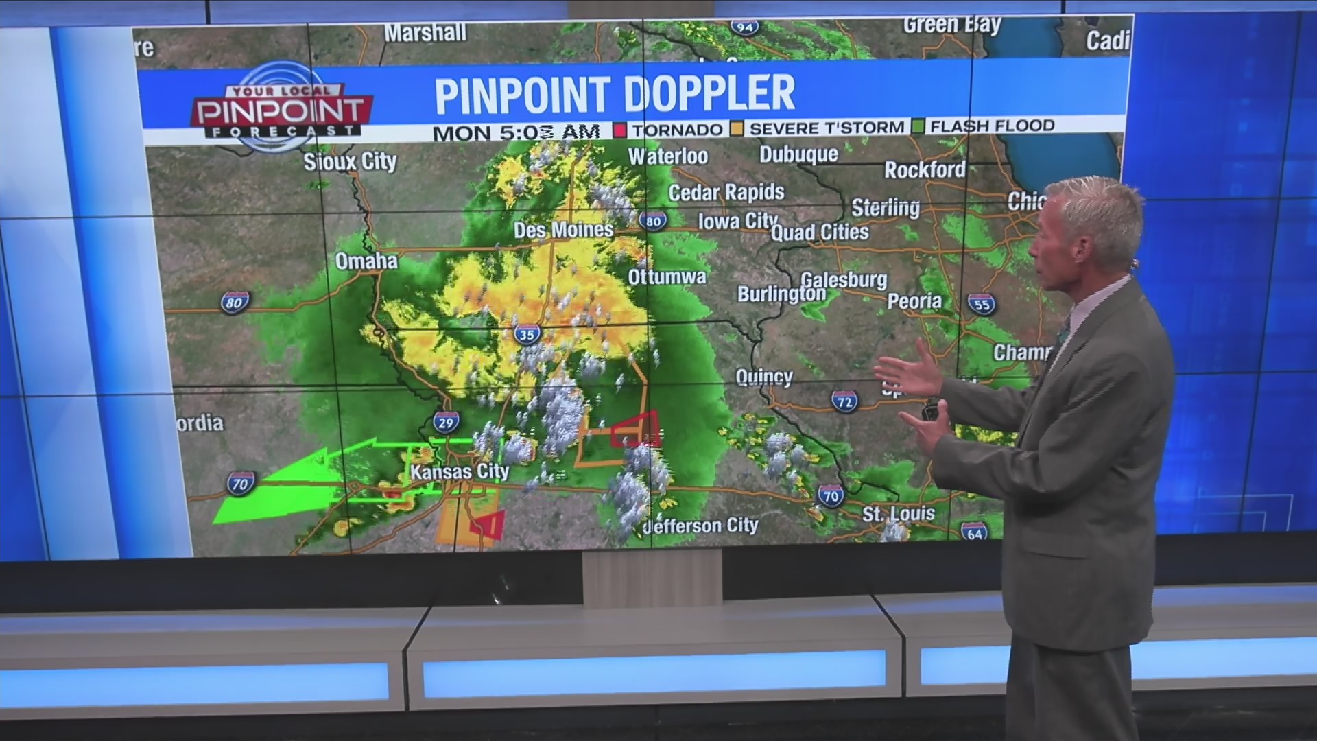 Two waves of severe weather in the Quad Cities today – WHBF ...