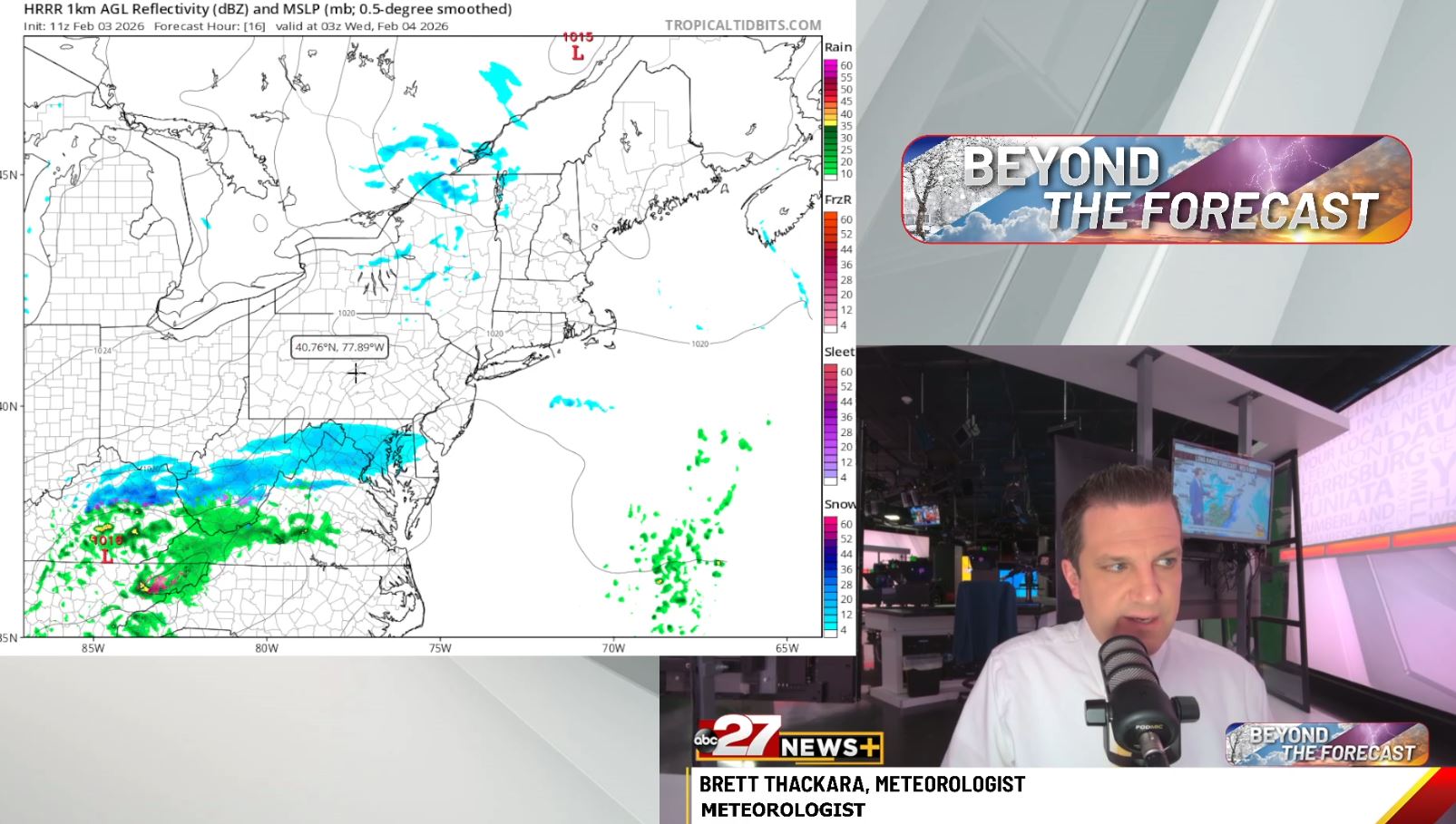 Brett’s Beyond The Forecast: Cold Locks In Again, But For How Long? – ABC27