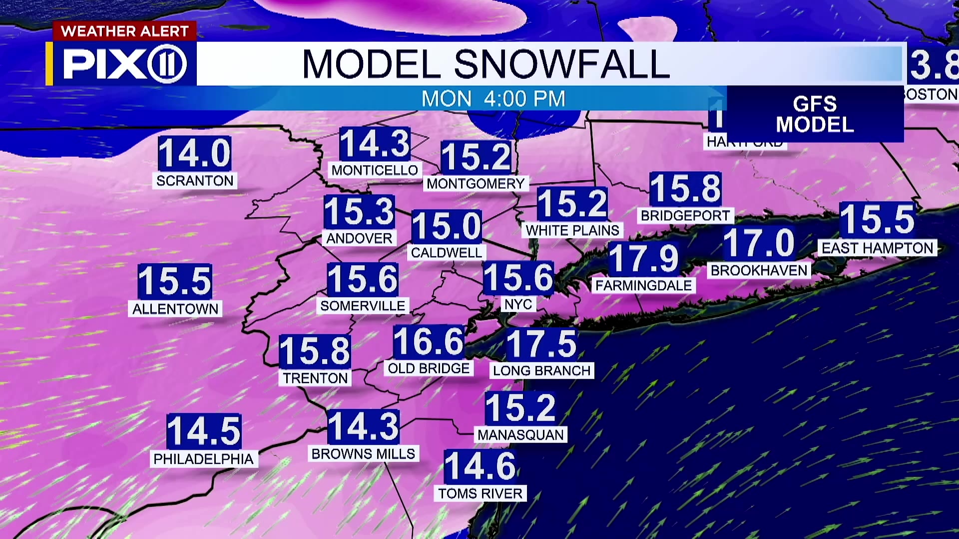 Tracking the snowstorm expected to hit NY, NJ – PIX11