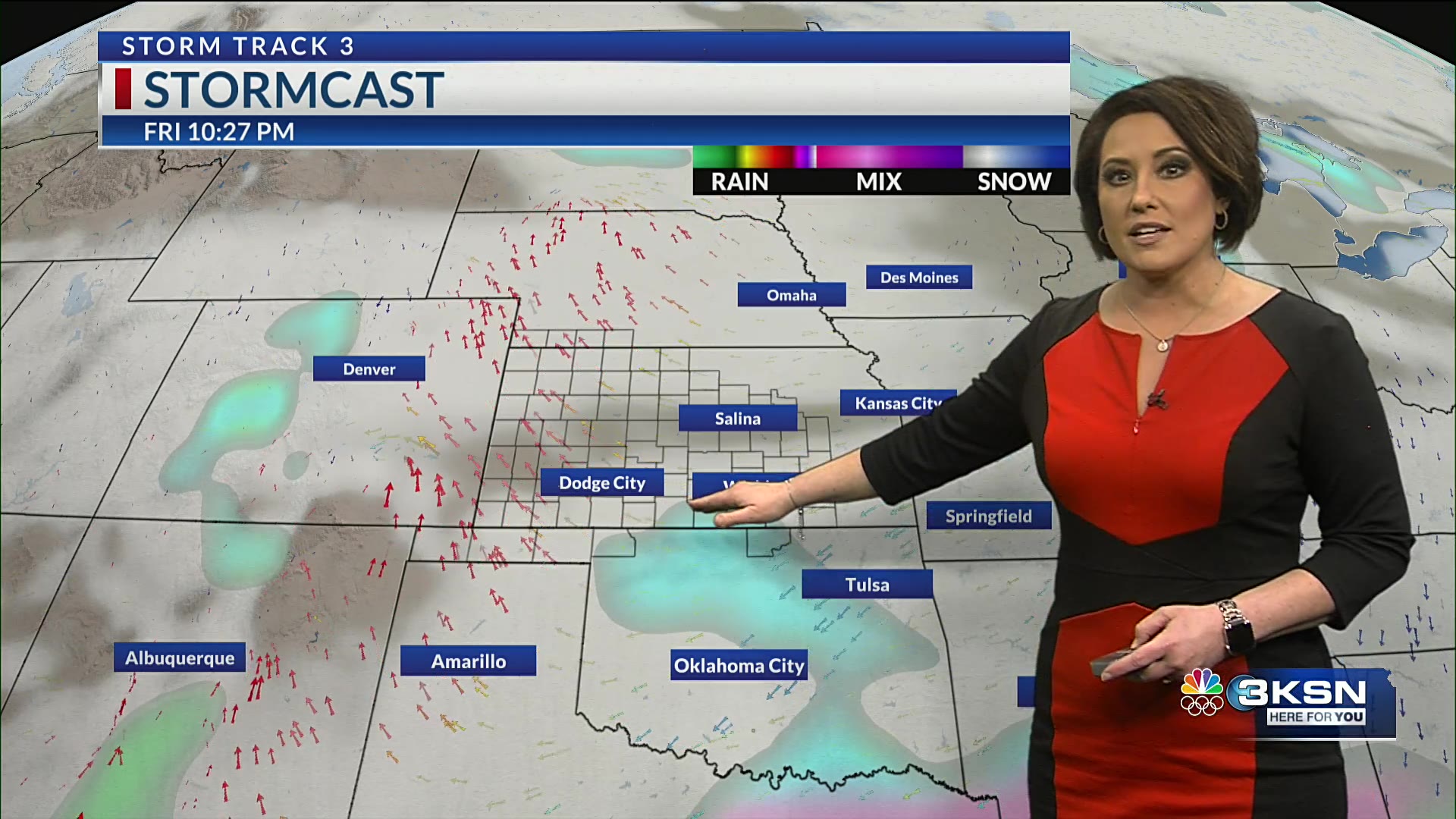 Monday Overnight Weather Update – KSN-TV
