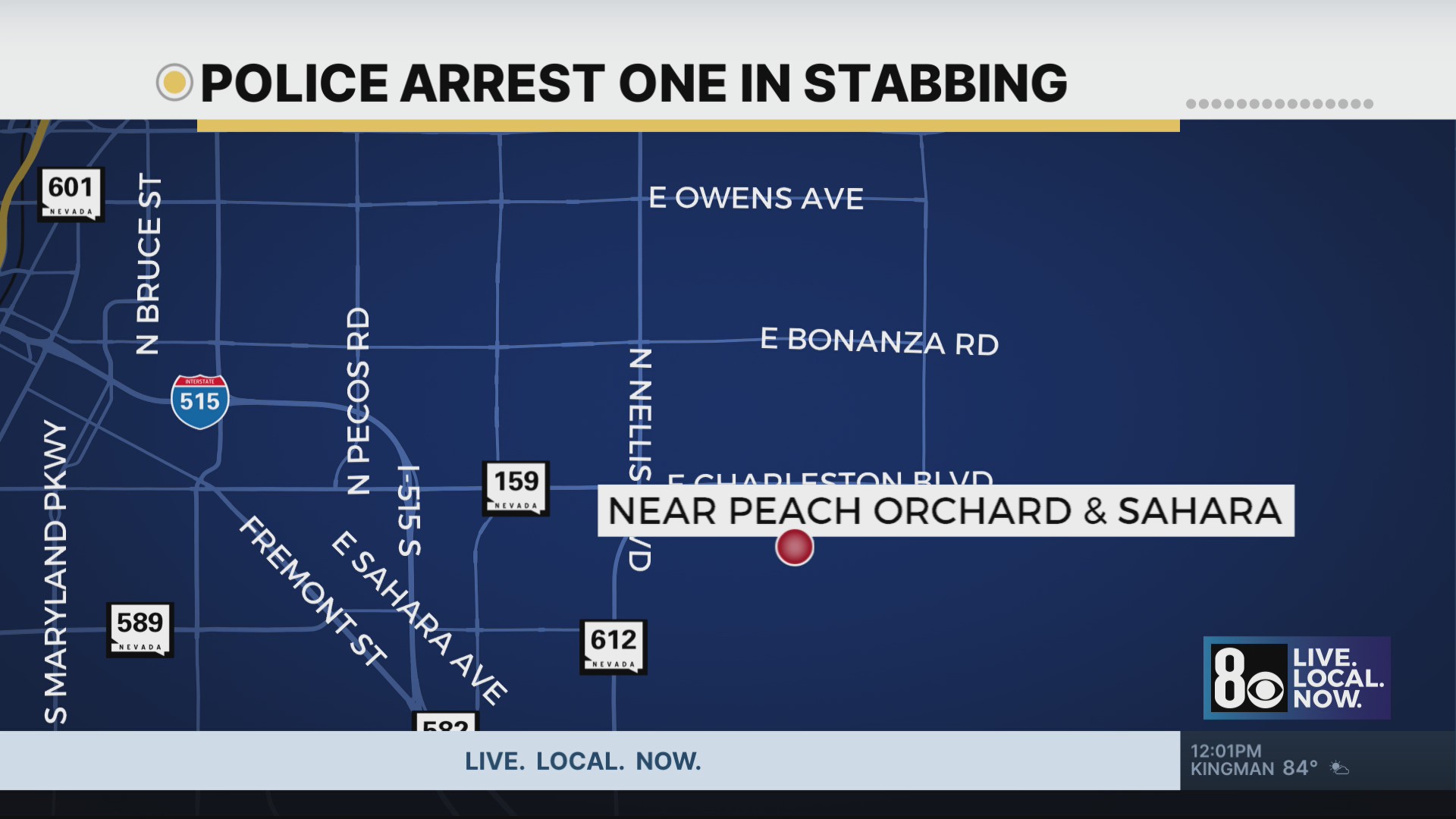 Man killed in late night stabbing in east Las Vegas – KLAS