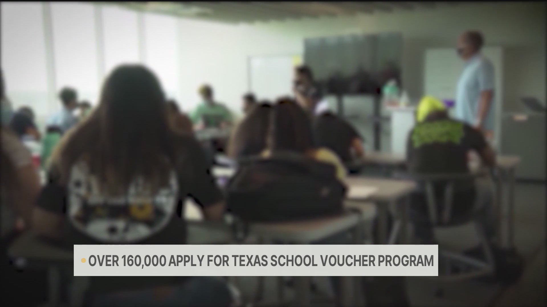 Over 160K apply for Texas school voucher program – CW39 Houston