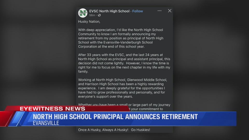 North High School principal announces retirement – Eyewitness News ...