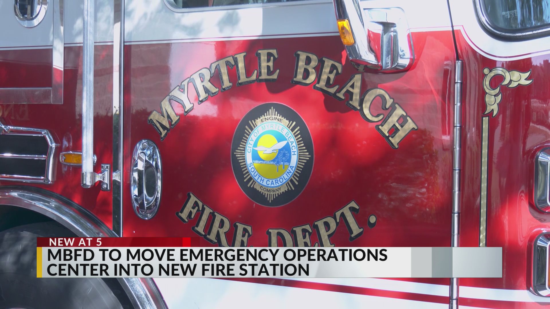 Mbfd Myrtle Beach to break ground on new fire Station 1 in 2026 – WBTW