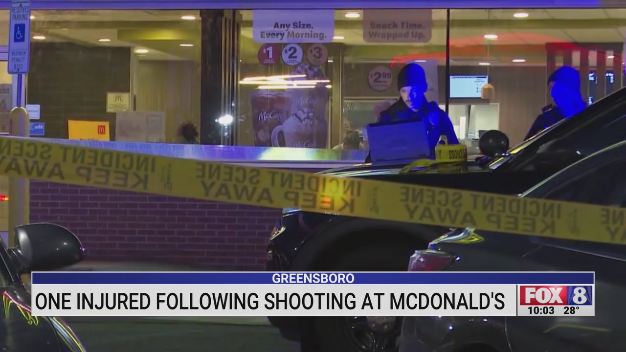 1 injured following shooting at Greensboro McDonald’s – FOX8 WGHP