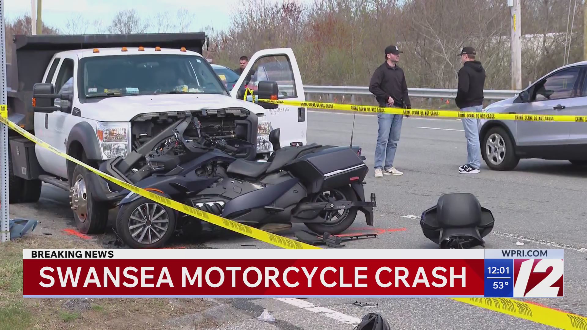 Motorcyclist seriously hurt in Swansea crash – WPRI.com