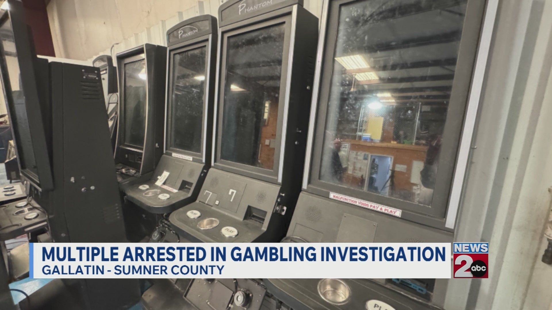Multiple people arrested in Gallatin gambling investigation