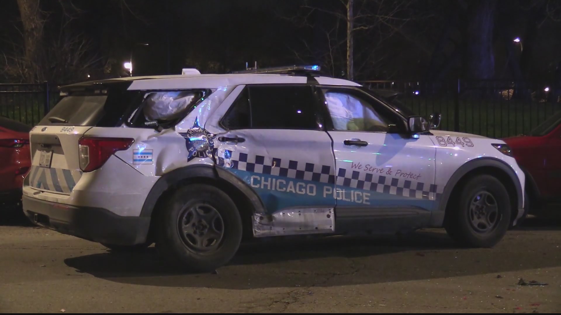 Five Chicago officers struck by car during west side gathering | Prism News