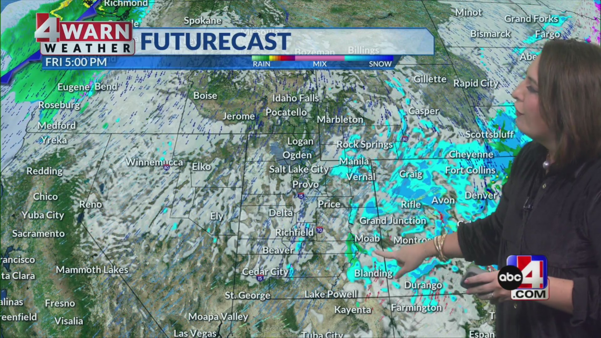 Abc4 Weather Wet weather continues along the Wasatch Front – ABC4 Utah