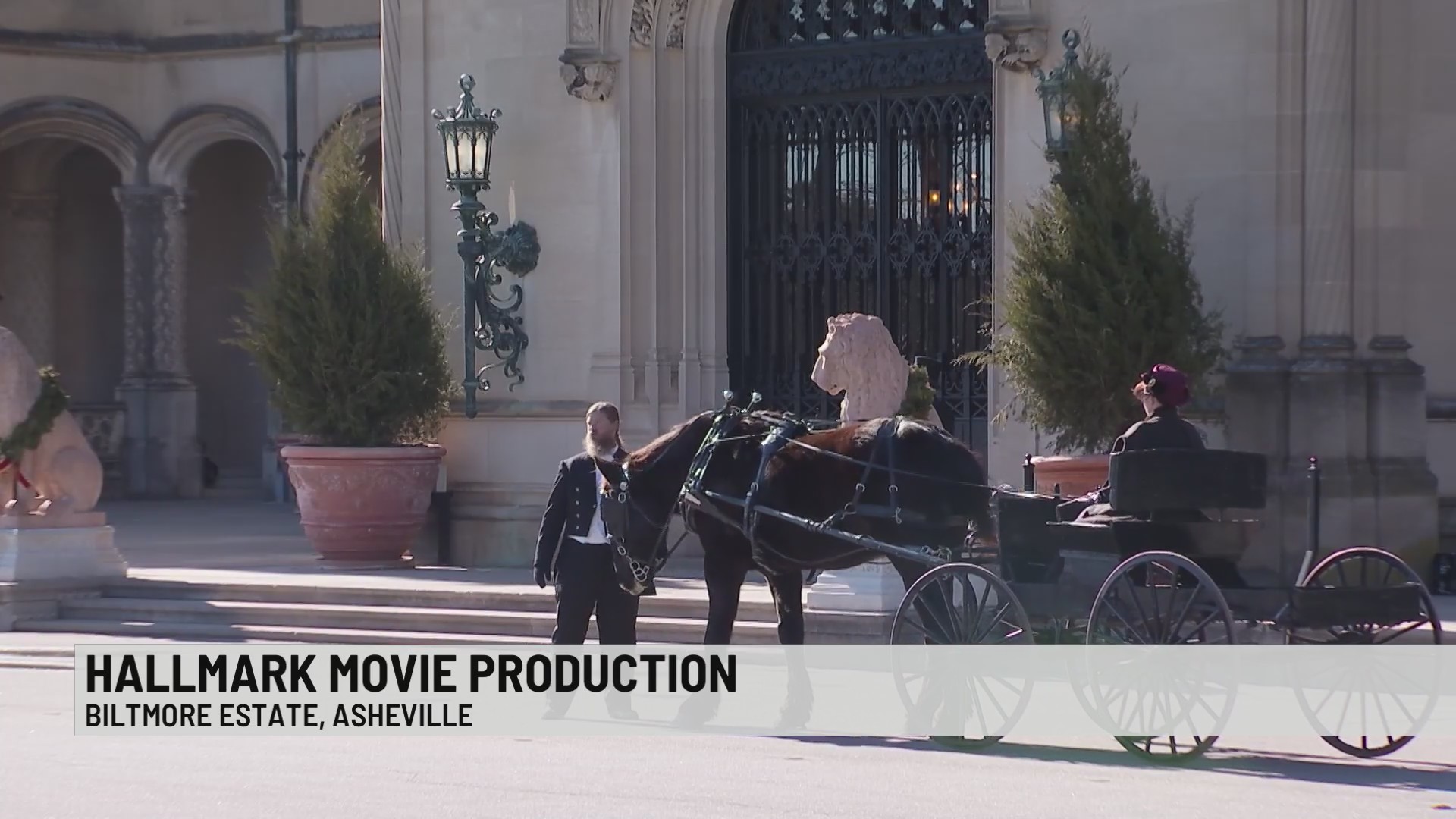 Production begins on Hallmark Channel movie at Biltmore Estate WSPA