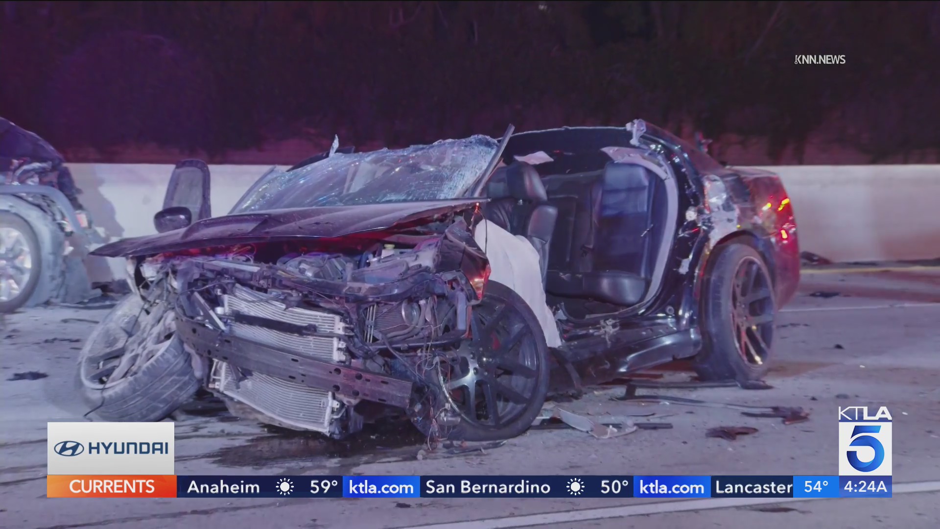 Fatal crash closes NB 101 Freeway in Woodland Hills – KTLA