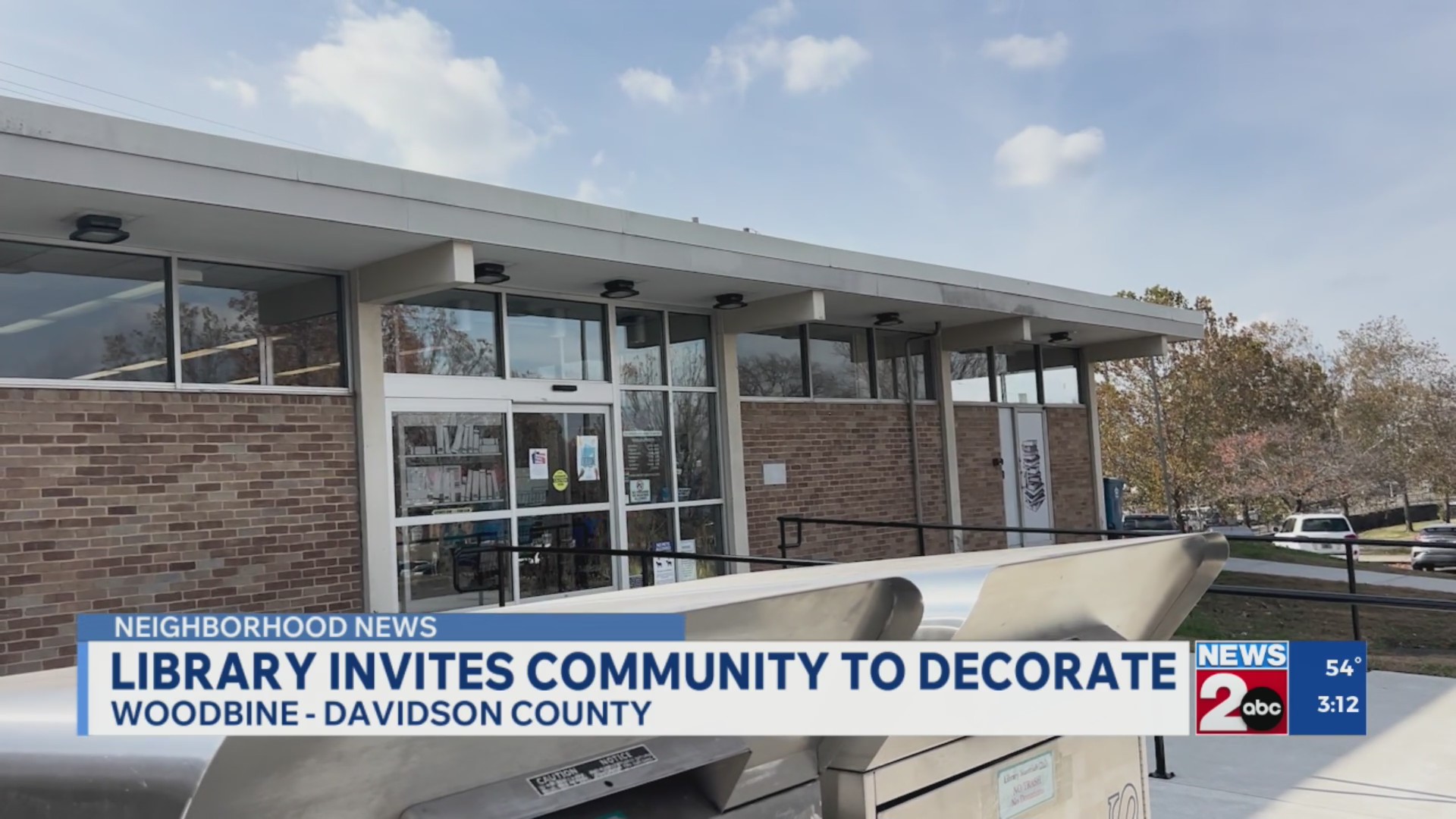 Thompson Lane library invites community to decorate – WKRN News 2